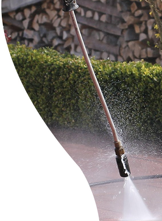 low pressure washing